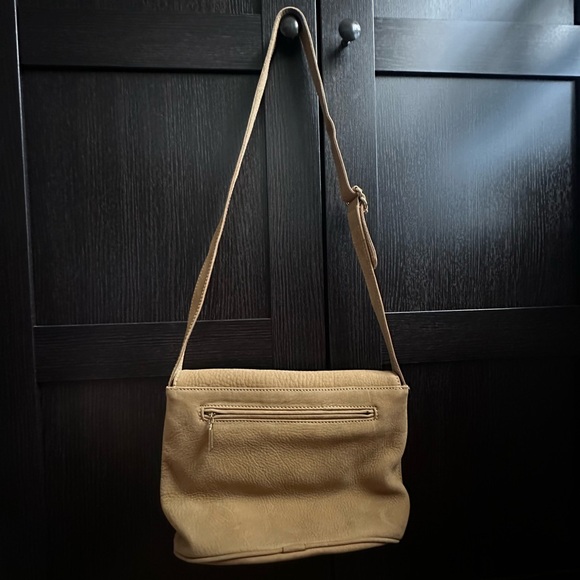 Vintage Coach Suede Leather Crossbody Bag - Picture 11 of 16